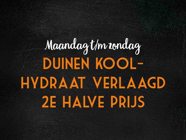 Duinen koolhydraatverlaagd 2 voor 6,85
